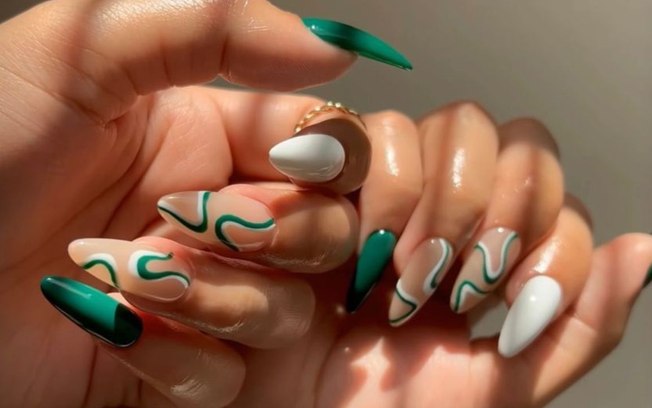 6 unhas almond decoradas para se inspirar