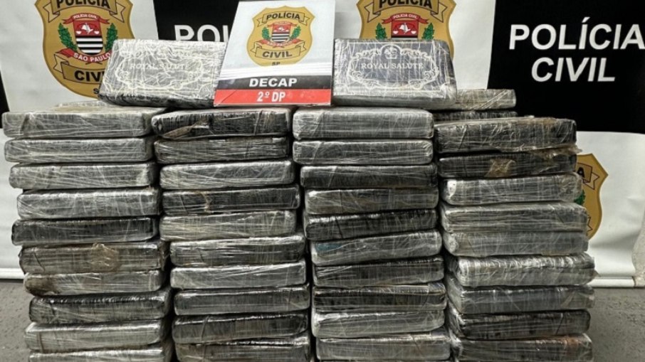 Polícia apreendeu 100 quilos de cocaína na Cracolância