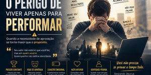 O perigo de viver apenas para performar