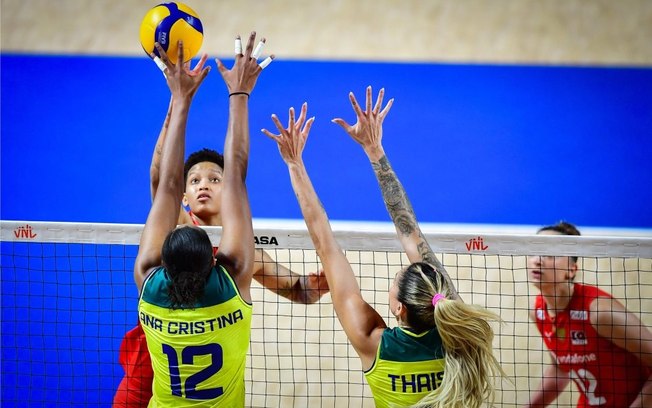 Veja os confrontos das quartas de final da VNL feminina