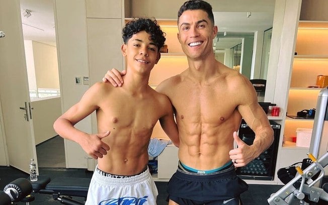 Cristiano Ronaldo ainda sonha em jogar com o filho