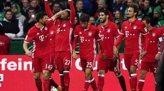 Bayern conquista vitória apertada contra o Werder e continua na ponta