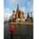 Benise em frente a Catedral de São Basílio, localizado na Praça Vermelha, em Moscou. Foto: Acervo pessoal