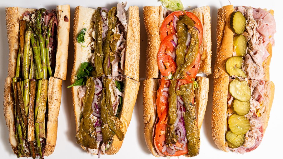 Hoagie, sanduíche típico da Filadélfia (EUA)