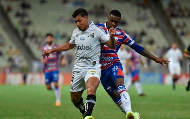 Santos joga mal e fica no empate com o Fortaleza na estreia de Lisca