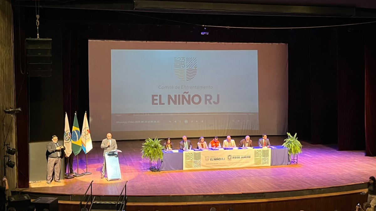 Evento na UERJ para antecipar os efeitos do El Niño no Rio de Janeiro Evento na UERJ para antecipar os efeitos do El Niño no Rio de Janeiro