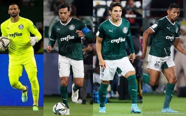 'Os caras' das decisões do Palmeiras: quarteto foi titular em todas as finais com Abel Ferreira