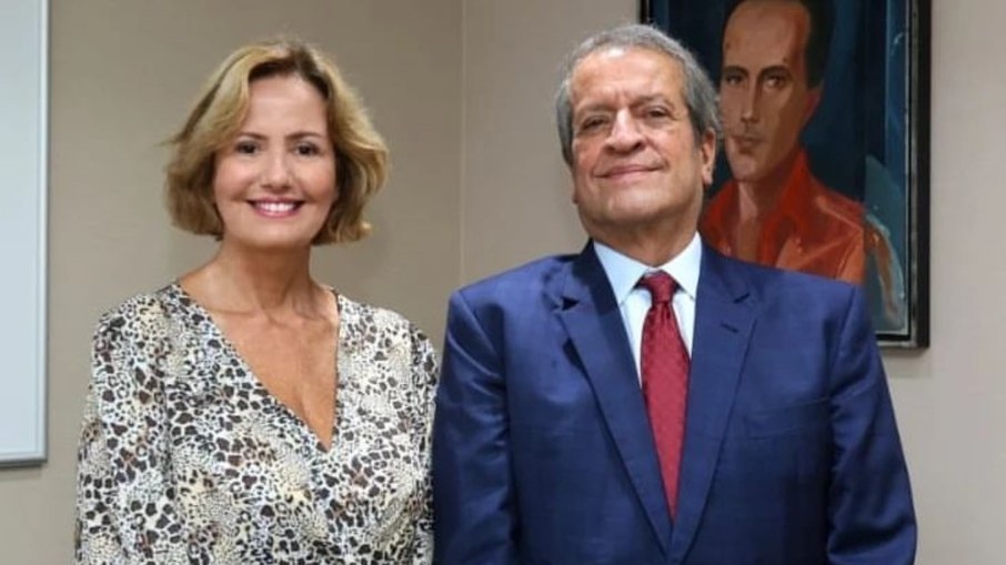 Letícia Dornelles e Valdemar Costa Neto, 'dono' do Partido Liberal