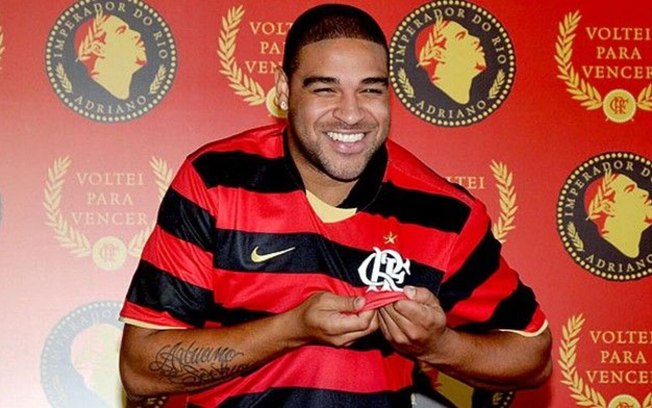 Adriano Imperador com Almir Leite Ribeiro, seu pai Adriano Imperador com Almir Leite Ribeiro, seu pai