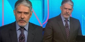 William Bonner resgata meme durante pausa para tomar água; relembre