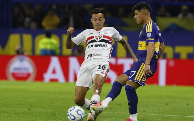 Merentiel arranca a vitória em casa, e Boca Juniors leva o resultado a favor para o Morumbi Merentiel arranca a vitória em casa, e Boca Juniors leva o resultado a favor para o Morumbi