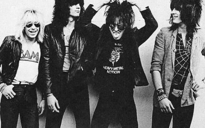 O Mötley Crüe é uma das bandas mais conhecidas do Hard Rock