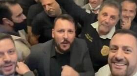 Chefe da polícia de SP celebra Cupertino preso; veja o vídeo