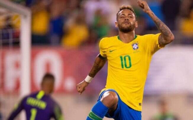Neymar fez o segundo gol da seleção braisileira na partida