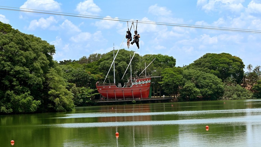 Lagoa do Taquaral em Campinas