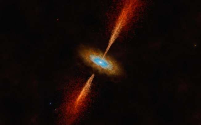 Disco de poeira é visto pela 1ª vez em estrela fora da Via Láctea