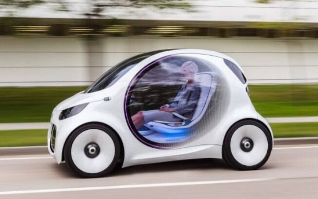 Em fase de testes, o Smart autônomo está nos planos da Mercedes-Benz no projeto-case da montadora alemã