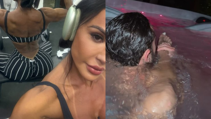 Gracyanne Barbosa encanta com paisagens paradisíacas e momentos íntimos nas Maldivas