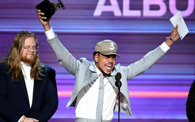 Chance The Rapper foi um dos grandes vencedores do Grammy 2017