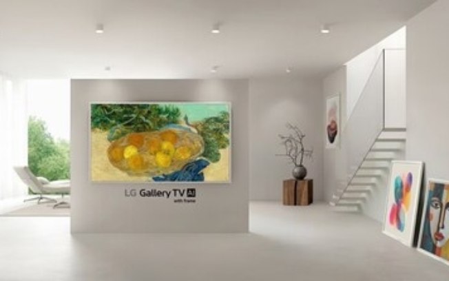 LG Electronics expande sua linha de TVs Lifestyle com a nova Gallery TV inspirada em arte