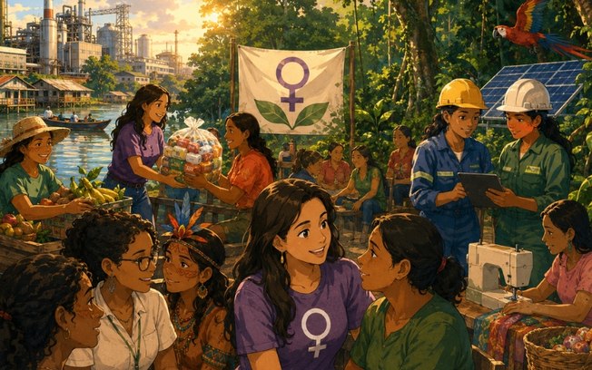 Projetos femininos ampliam apoio na Amazônia
