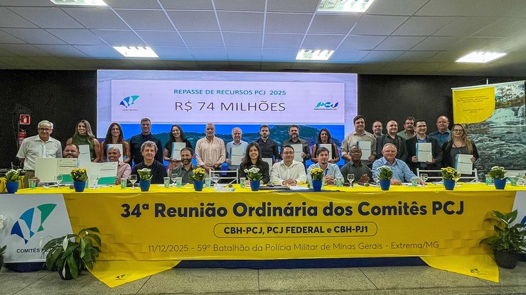 Comitês PCJ aprovam R$ 235 milhões em investimentos até 2030