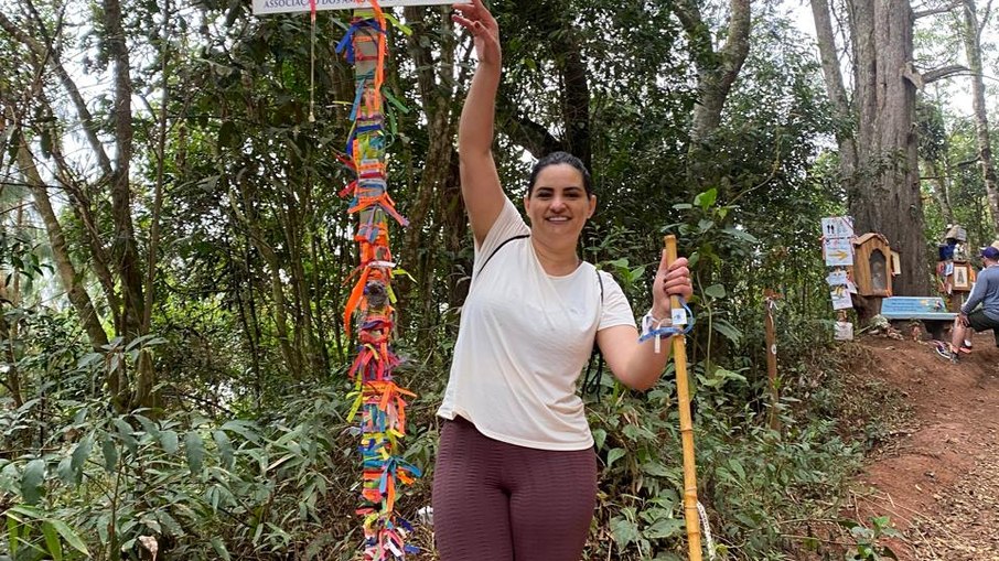 Peregrinos relatam desafios e emoções do Caminho da Fé até Aparecida Peregrinos relatam desafios e emoções do Caminho da Fé até Aparecida