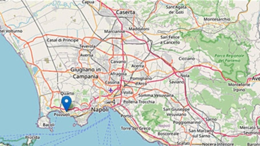 Sul da Itália foi atingido por terremotos