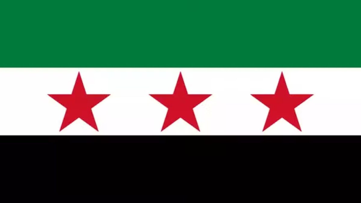 Bandeira pré-dinastia Assad