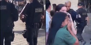 PM usa spray de pimenta contra populares em shopping do Rio
