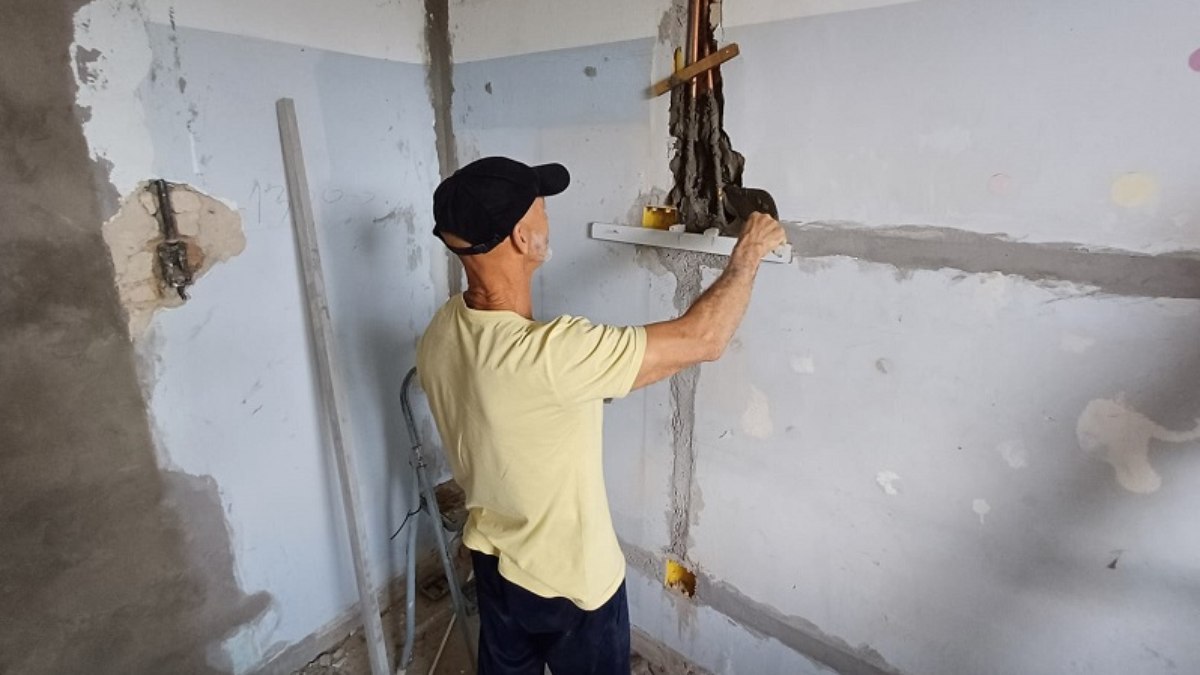 Primeira ala de internação, construída em 1962 Primeira ala de internação, construída em 1962
