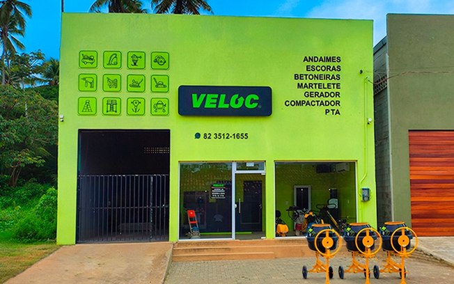 Veloc Locações fortalece obras no Litoral Norte de Alagoas