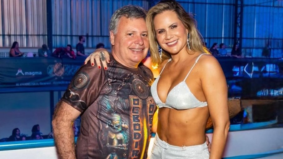 Isis Camargo e o esposo Roberval Camargo Isis Camargo e o esposo Roberval Camargo