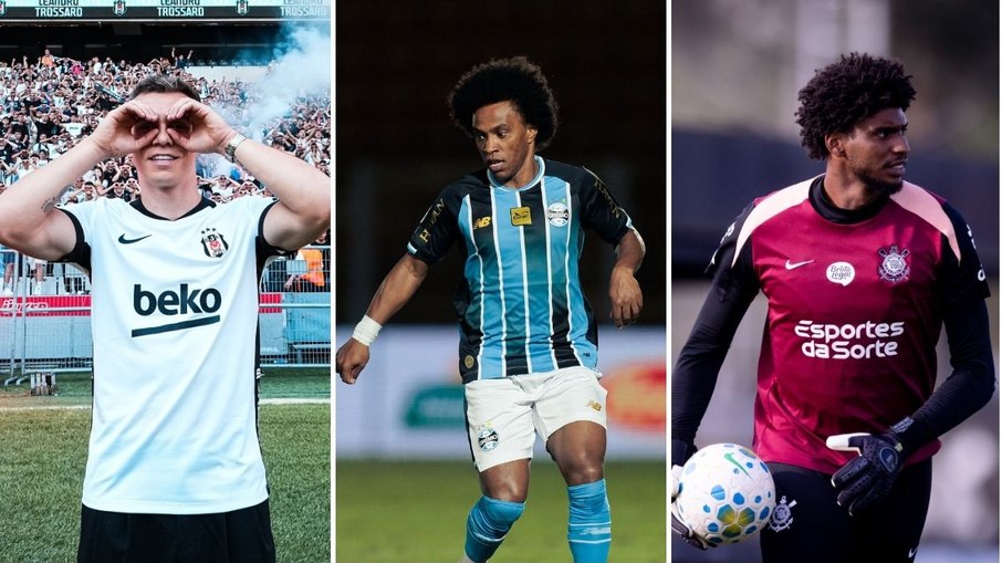 Grêmio e Corinthians entram em campo, assim como o Besiktas, da Turquia