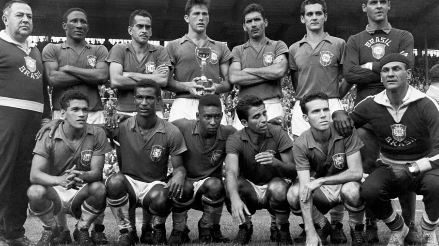 Seleção Brasileira conquistou seu primeiro título mundial em 1958 Seleção Brasileira conquistou seu primeiro título mundial em 1958