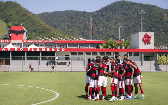 Fluminense vence o Flamengo no Ninho do Urubu, pelo Sub-20
