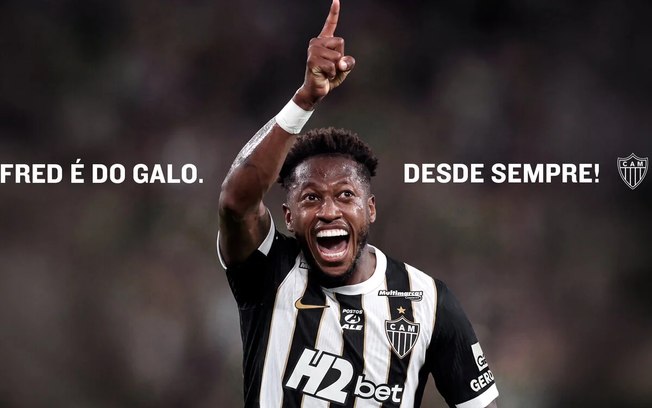 Dirigente ressalta desejo antigo de Fred em voltar a vestir a camisa do Galo Dirigente ressalta desejo antigo de Fred em voltar a vestir a camisa do Galo