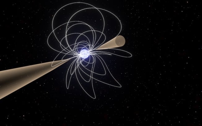 Magnetar contraria possível origem de rajadas rápidas de rádio