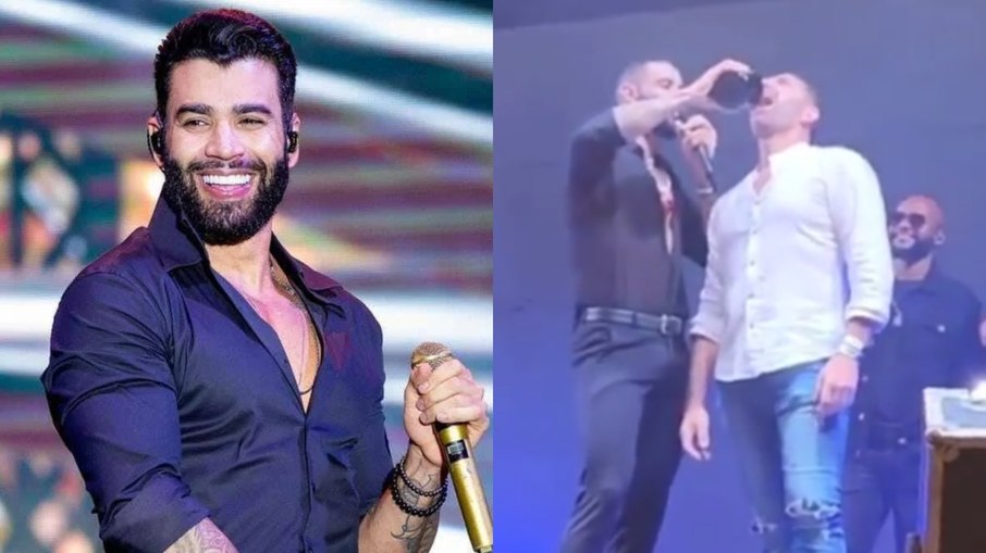 Fã é retirado de maca após beber com Gusttavo Lima durante show