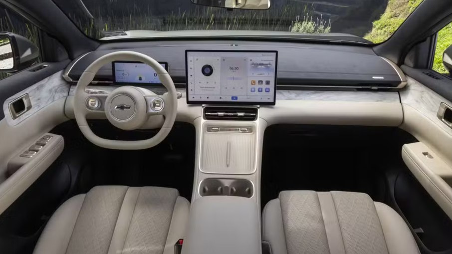 Painel da Captiva PHEV