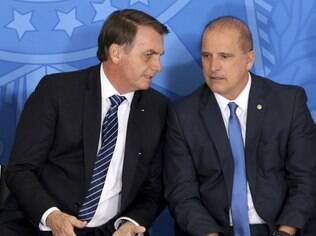 Ministro da Cidadania, Onyx Lorenzoni e Presidente Jair Bolsonaro 