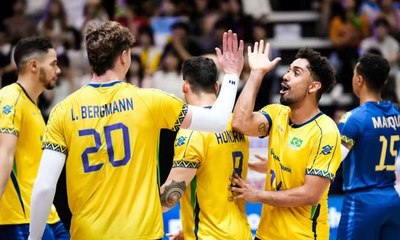 Brasil vence o Japão e se classifica à fase final da VNL