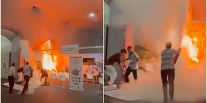 Incêndio na COP30: 21 pessoas são atendidas na unidade de saúde