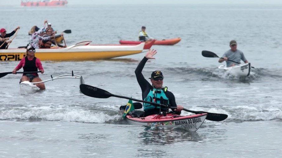 Atleta já percorreu 6,4 mil quilômetros 