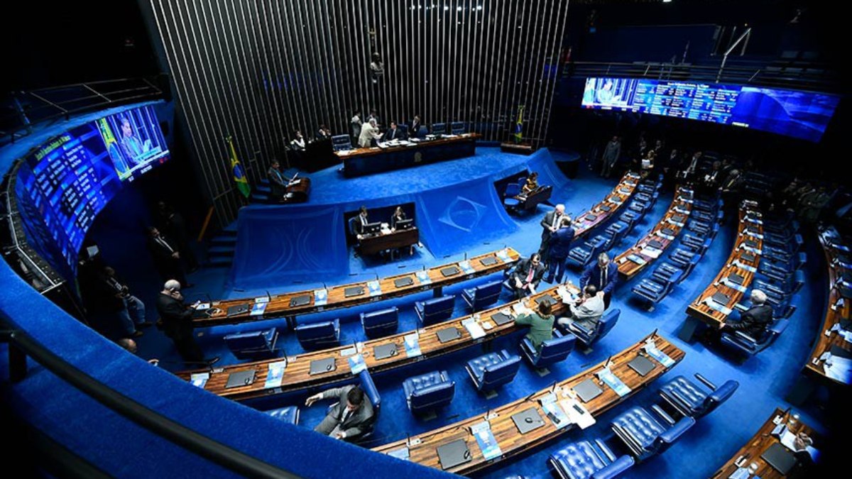 Plenário do Senado: pauta começa com polêmica Plenário do Senado: pauta começa com polêmica