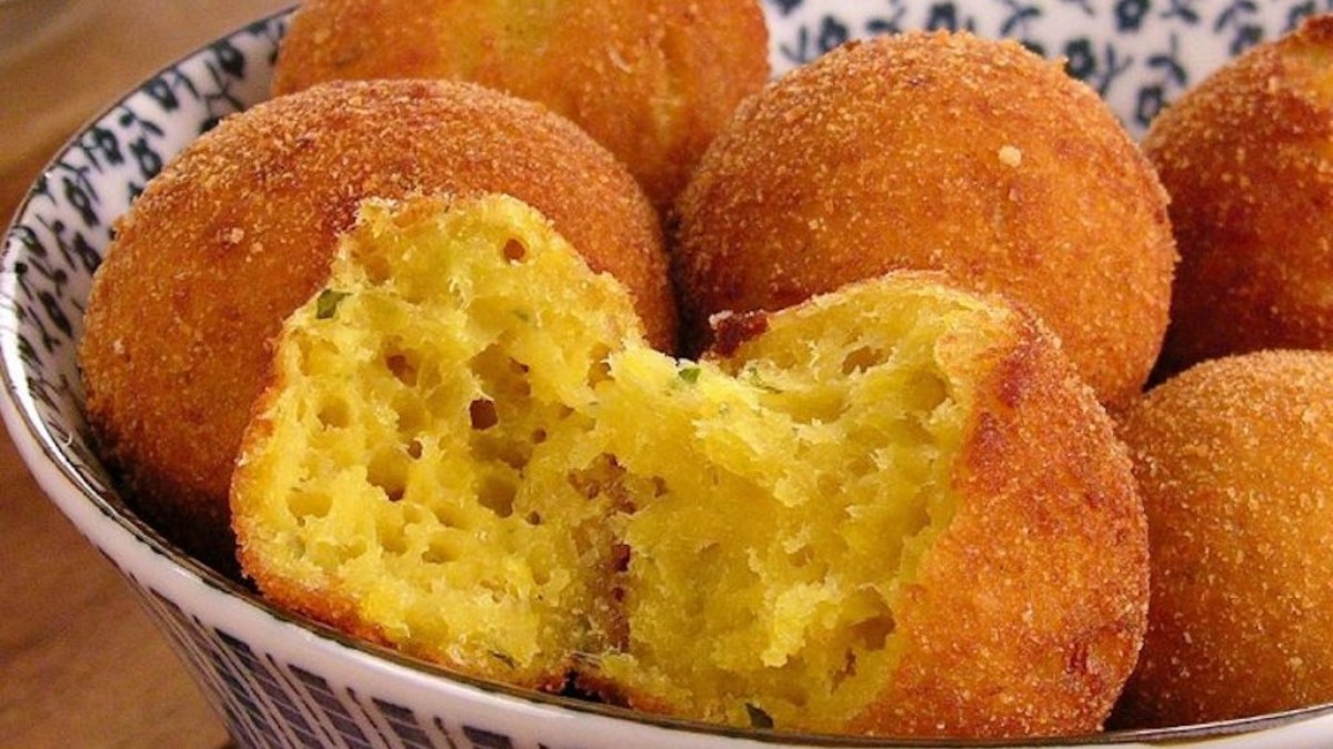 Receita de bolinho de batata-doce