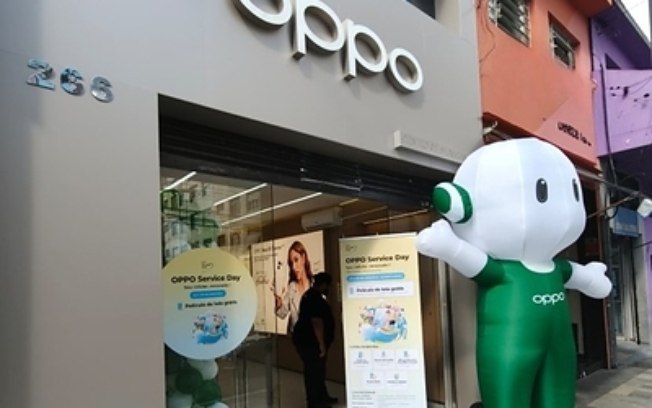 OPPO realiza primeiro Service Day no Brasil com película grátis para celulares de qualquer marca