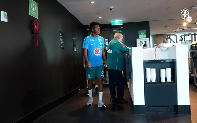 Estêvão comenta sobre volta à Seleção Brasileira Estêvão comenta sobre volta à Seleção Brasileira