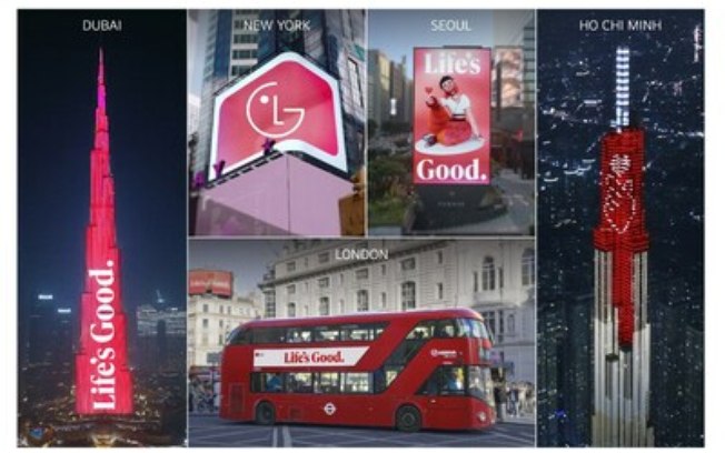 LG lança campanha 'Life's Good' espalhando uma mensagem de otimismo aos consumidores em todo o mundo