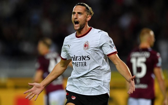 Ruben Amorim durante sua estreia no comando técnico do Milan